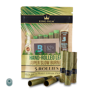 King palm - ROLLIES PALM LEAF CONES