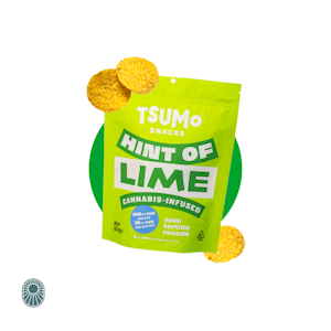 Tsumo snacks - HINT OF LIME MINI TORTILLA ROUNDS