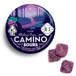 Camino - BLACKBERRY DREAM 10MG SOUR GUMMIES WITH CBN