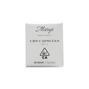 Mary's medicinals - CBN CAPSULES SM
