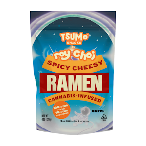 Tsumo snacks - SPICY CHEESY RAMEN CURLS