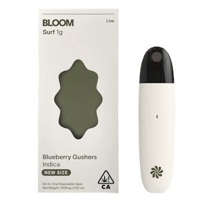 Bloom - BLUEBERRY GUSHERS LIVE RESIN DISPOSABLE