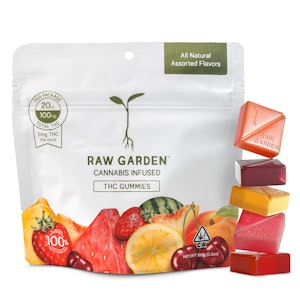 Raw garden - ASSORTED INFUSED THC GUMMIES