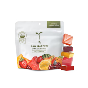 Raw garden - ASSORTED INFUSED THC GUMMIES