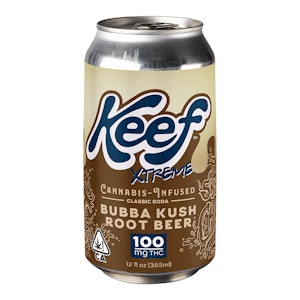 Keef - XTREME BUBBA KUSH ROOT BEER SODA 100MG
