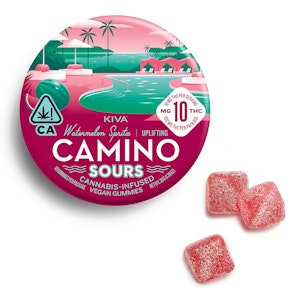 CAMINO WATERMELON SPRITZ 10MG SOUR GUMMIES