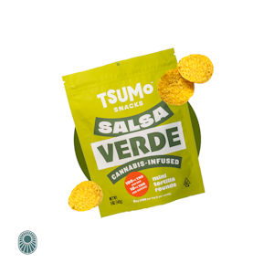 Tsumo snacks - SALSA VERDE MINI TORTILLA ROUNDS