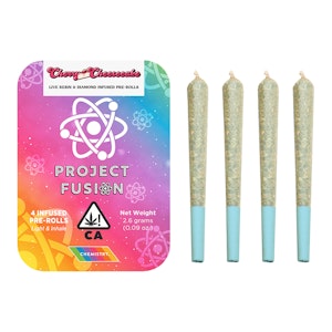 Chemistry - CHERRY CHEESECAKE LIVE RESIN + DIAMOND INFUSED PREROLL PACK