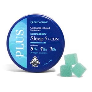 Plus - CLOUDBERRY SLEEP 5 + CBN GUMMIES