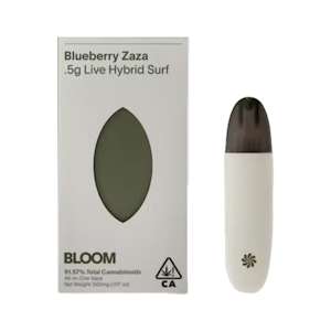 Bloom - BLUEBERRY ZAZA LIVE RESIN DISPOSABLE