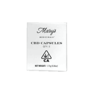 Mary's medicinals - CBD CAPSULES SM
