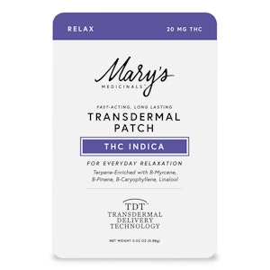 Mary's medicinals - INDICA PATCH