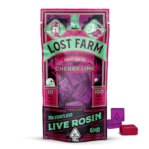 Kiva - LOST FARM CHERRY LIME CHEWS