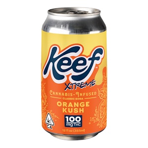 Keef - XTREME ORANGE KUSH SODA 100MG