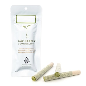 Raw garden - AFTER PARTY DIAMOND INFUSED PREROLLS