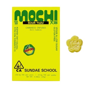 Sundae school - SOUR YUZU MOCHI GUMMIES
