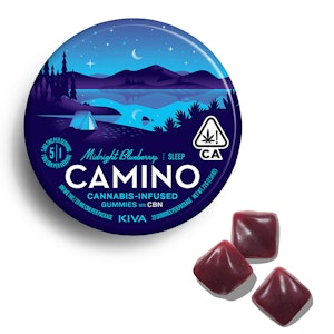 Camino - MIDNIGHT BLUEBERRY 5MG GUMMIES WITH CBN
