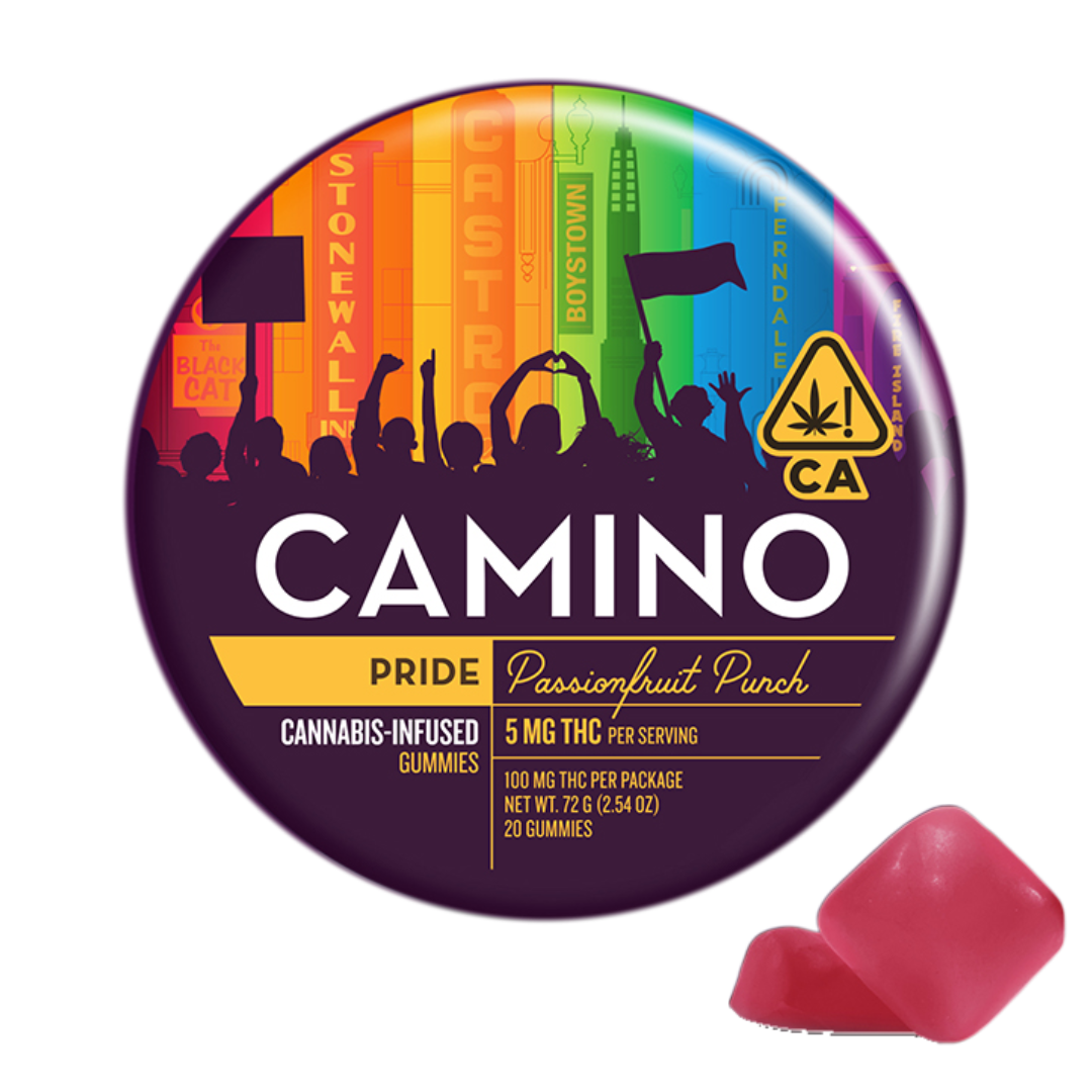 CAMINO PRIDE PASSIONFRUIT PUNCH 5MG GUMMIES Cornerstone...