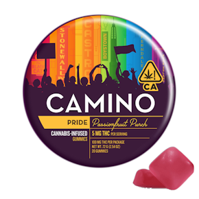 CAMINO PRIDE PASSIONFRUIT PUNCH 5MG GUMMIES
