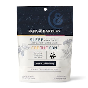 ELDERBERRY SLEEP CBN GUMMIES