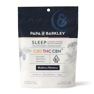 Papa & barkley - ELDERBERRY SLEEP CBN GUMMIES