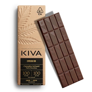 Kiva - ESPRESSO CHOCOLATE BAR CBD 1:1