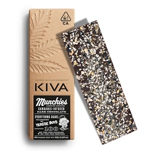 Kiva - MUNCHIES DARK CHOCOLATE BAR
