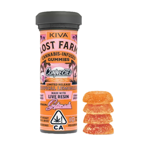 Kiva - LOST FARM  TROPICAL LEMONADE GUMMY