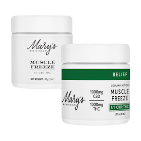 MUSCLE FREEZE 1:1  CBD:THC RELIEF