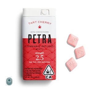 Kiva - TART CHERRY PETRA MINTS