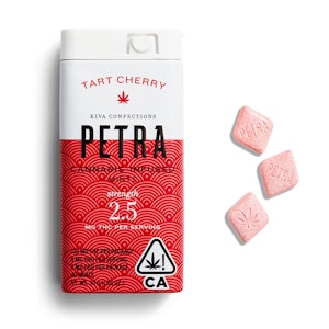 Kiva - TART CHERRY PETRA MINTS