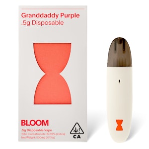 Bloom - GRANDDADDY PURPLE DISPOSABLE
